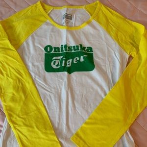 Onitsuka tiger baseball shirt size xs